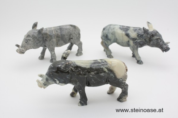 Wildschwein Speckstein Gr.L